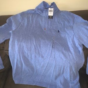 Authentic Polo Ralph Lauren half zip sweater!